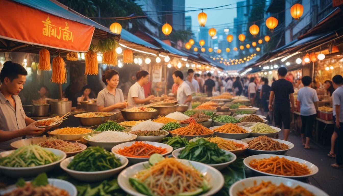 Bangkok'un Lezzet Durakları: Som Tam ve Pad See Ew ile Sokak Yemekleri Cenneti