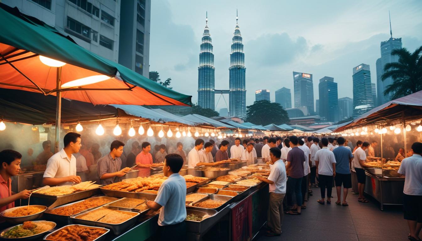 Kuala Lumpur'un Sokak Lezzetleri: Gizli Cennet