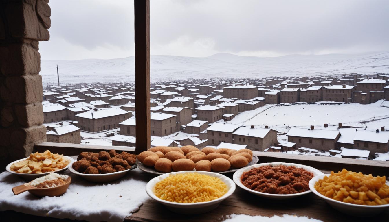 Kars'ın Büyüleyici Lezzet Durakları ve Soğuk Havanın İkramları